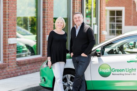 Fresh Green Light Driver's Education